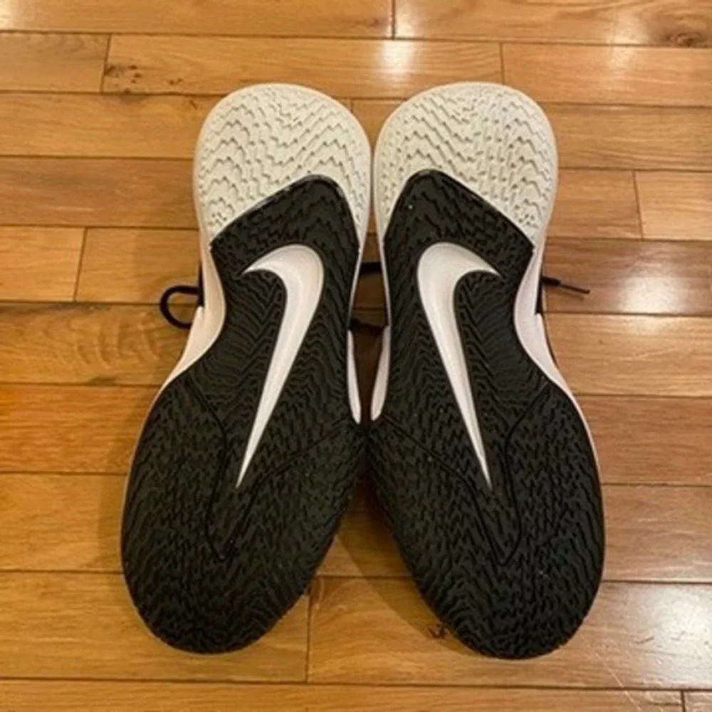 Nike‎ Precision VIl Men's Basketball Shoes Black White Size 11